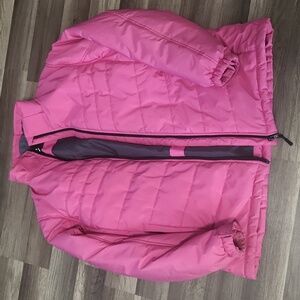SKIEER Hot Pink Puffer Coat Size XL SKI SNOW